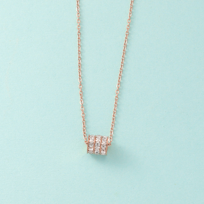 Full Diamonds French Necklace