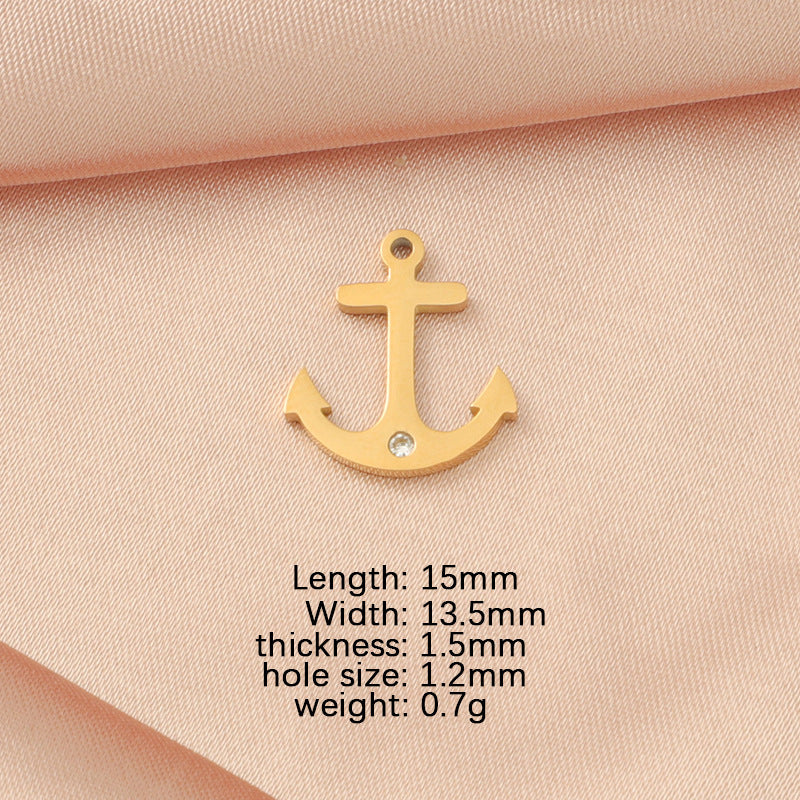 Anchor French Pendant